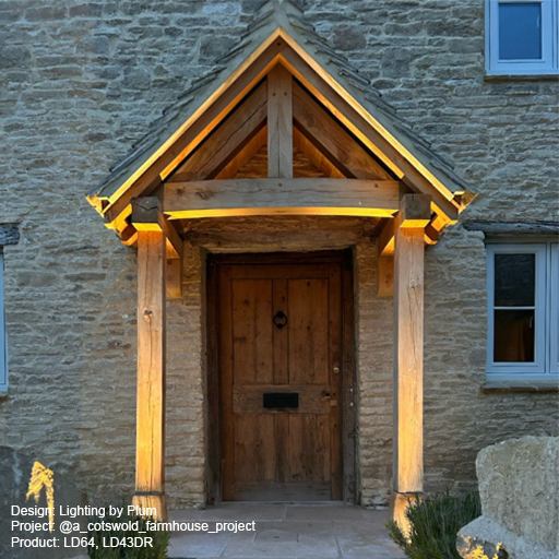 Cotswold Farmhouse, England Lightgraphix Creative Lighting Solutions